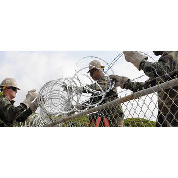 Razor Wire Mobile Security Barrier S0138